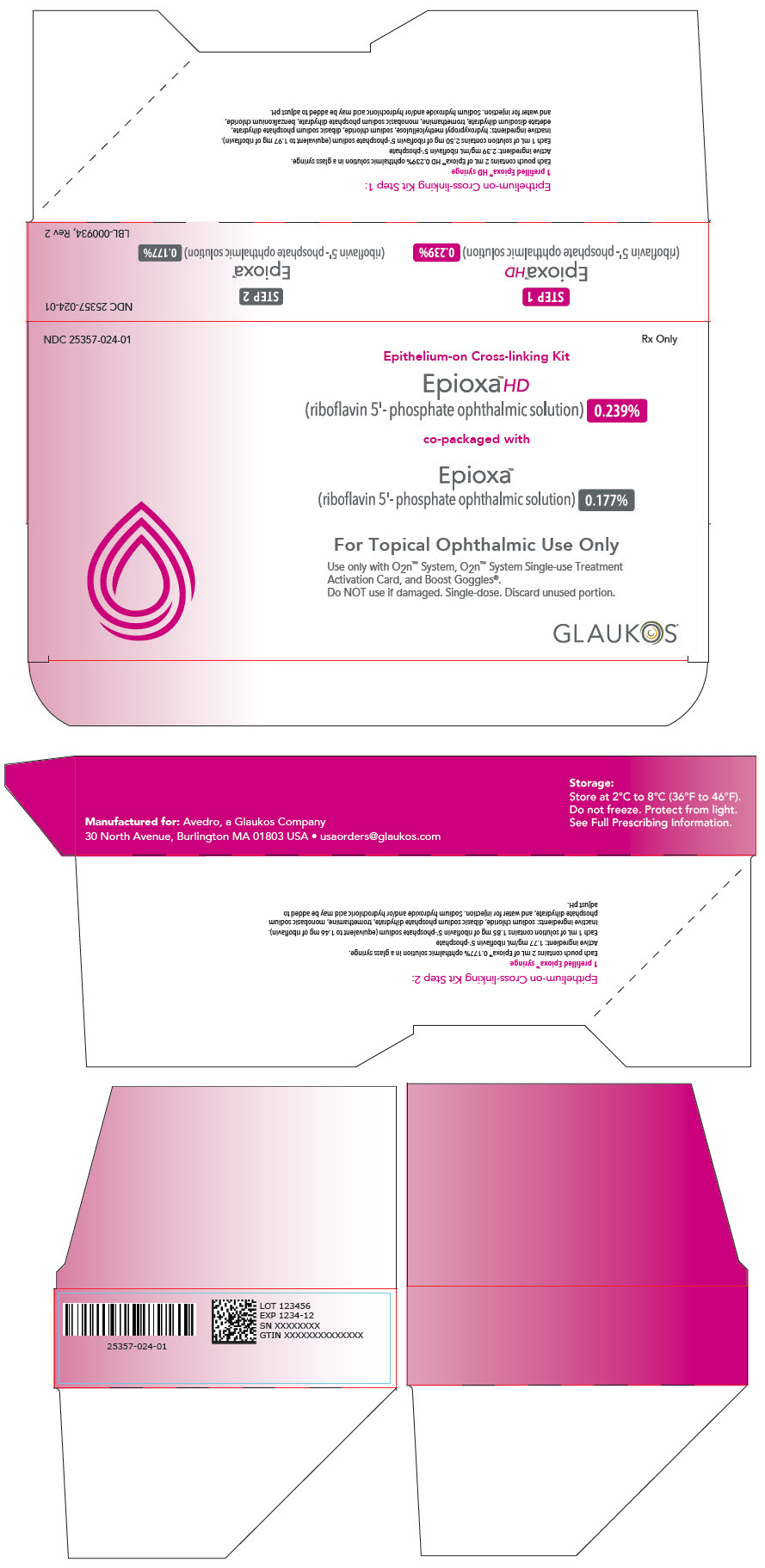 O2n System riboflavin 5-phosphate ophthalmic (EPIOXA CROSS-LINKING) Drug ...
