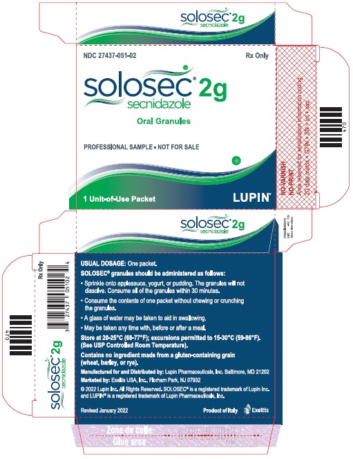 Solosec Use secnidazole (SOLOSEC) Drug Information - Guideline Central