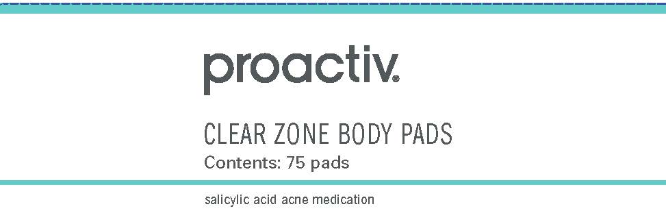 Proactive Central salicylic acid (Proactiv CLEAR ZONE BODY PADS) Drug Information ...