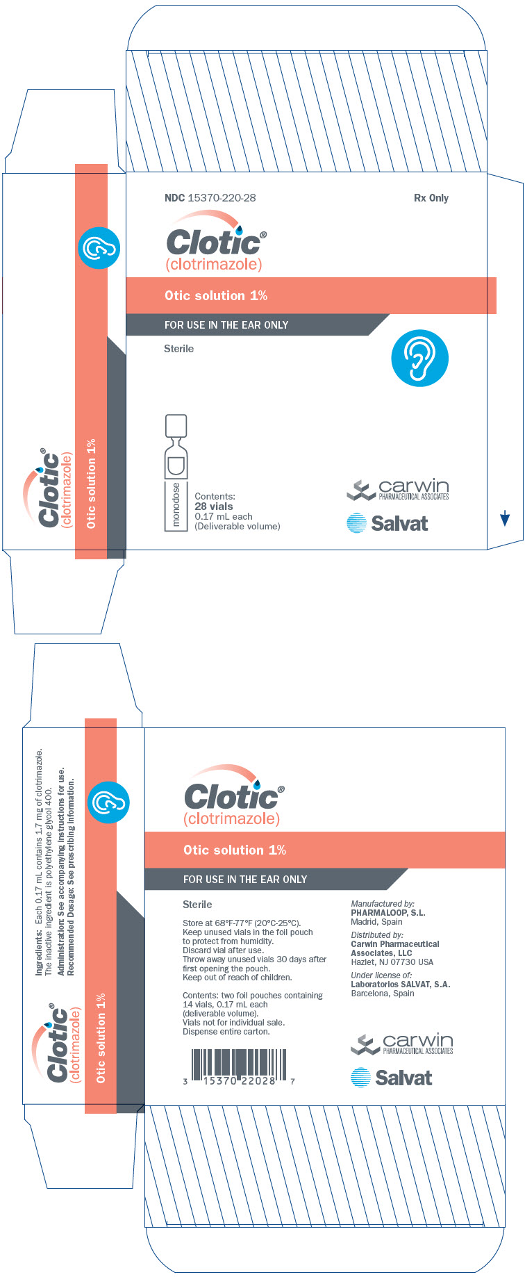 clotrimazole (CLOTIC (clotrimazole) otic solution) Drug Information ...